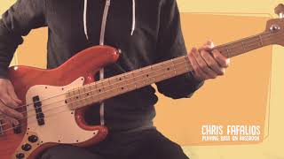 Chris Fafalios plays "The Reinventor" by Punchline on the electric bass