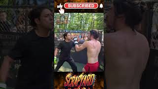 The most BRUTAL KO from the scrapyard...but was it right? lets hear your thoughts #FIGHT #KO #boxing