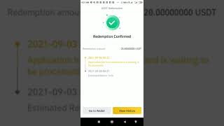 How To Redeem USDT From Binance Savings