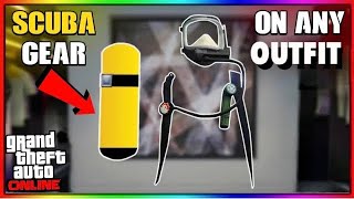 HOW TO GET SCUBA TANK GEAR ON ANY OUTFIT IN GTA 5 ONLINE