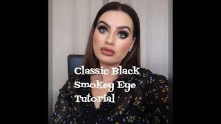 Classic Black Smokey Eye Tutorial