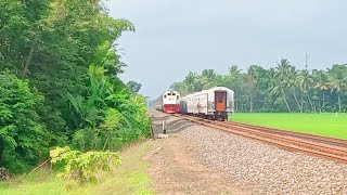 Top Kereta Api Ngebut Dan Berpapasan Di Spot DAOP 5 PURWOKERTO