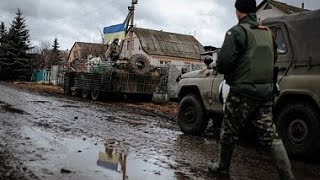 Войска Ополчения входят в Углегорск  01 02 Донецк 15 War in Ukraine