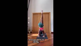 💪CRISTINA PEDROCHE se graba en plena sección de YOGA de esta manera🧘‍♀