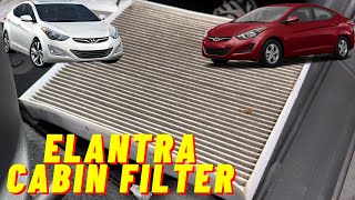 How to replace 2015-2022 Hyundai Elantra Cabin Air Filter