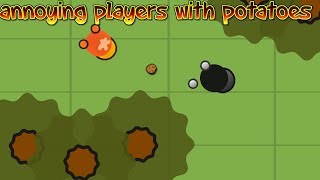 surviv.io | Annoying players with potatoes 🥔 | funny moments!