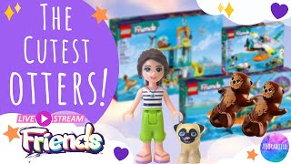 More Sea Rescue sets - Lego Friends live stream, build and cosy chat