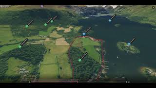 Friar's Crag, Keswick, North Western Lake District - 3D fly-through