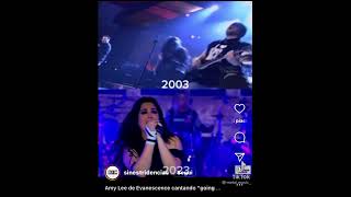 Amy Lee degli Evanescence canta “going under” differenze 2003 e 2024