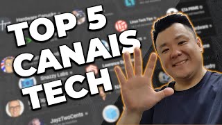 MEUS FAVORITOS canais de TECNOLOGIA no YouTube !!!