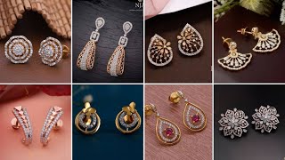 Earrings | Gold Earrings | Latest Design Diamond Earrings Collection | New Style Beautiful Earrings