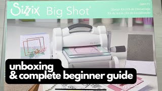 Unboxing & Beginner Guide: Sizzix Big Shot Starter Kit 2024 #cards #papercraft #sizzix