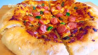 How I Made Neopolitan Pizza As A Nigerian | Rate My Skills | Glory Homemaker