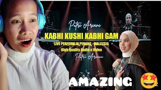 Putri Ariani - Kabhi Kushi Kabhi Gam ( Live Performance) Reaksi