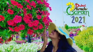 Dubai Miracle Garden 2021 - World's Largest Natural Flower Garden | Complete Walk Tour