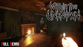 WITHIN THE UNKNOWN _ Psychological Horror Game Demo || Ultra 4K Quality 60fps || #nocommentary