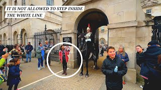 What Not To Do When Visiting The King's Guard at Horse Guards. DO NOT IGNORED THE NEW RULES