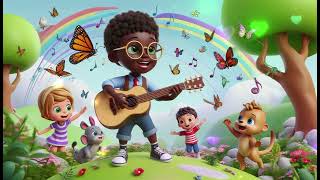 Flying High With Butterflies | @FrozenKidsNurseryRhymes | Cartoon Song