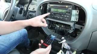 Toyota Sequoia 2001-2007 Bluetooth Extension installation by GTA Car Kits