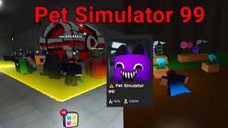 💥 Pet Simulator 99 تحديث للجديد الباكرومز العميقة