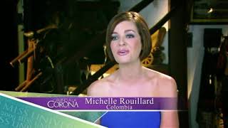 Michelle Rouillard en “Camino a la Corona” para Telemundo.