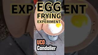 Can It Cook An Egg UCO Candalier #shorts  #experiment  #scout