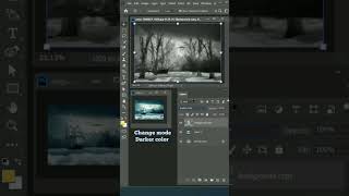 Take your photos next level | How to manipulate images using Photoshop #short #photoshoptricks