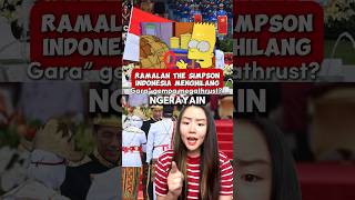 INDONESIA BAKAL MENGHILANG KATA THE SIMPSONS?! | Jessica Natania #shorts