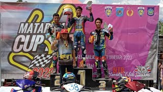 Mataram cup race melepas rindu para pembalap NTB di sirkuit selagalas. Final race hari ini