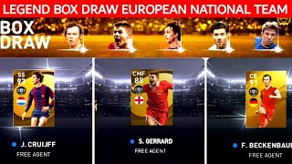 Trick To Get Legend CRUIJFF GERRARD BECKENBAUE Working Trick in Legends European National Team PES21