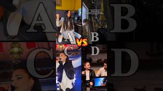 Filiz kemal vs Naz Dej vs Anisa vs ..!?A,B,C,D..!? #tiktok #follow #shortvideo #subscribe #trending