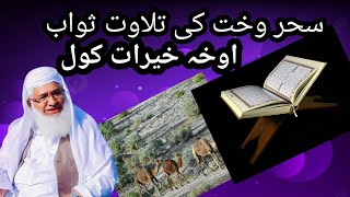 sheikhul hades molana muhammad idrees sahib|سحر وخت کی د تلاوت ثواب