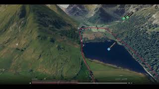 Brothers Water and Patterdale, Eastern Lake District - 3D fly-through