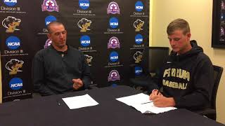 Ferrum Baseball First Pitch with Braxton Wheeler, 4/24/18