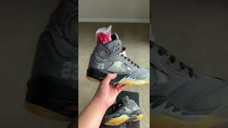 Off-White x Air Jordan 5 SP 'Muslin'