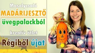 Madárijesztő üvegpalackból | Régiből újat | Manó kuckó