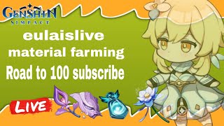 genshin impact live daily and material farming #girlgamerlive #genshinimpactindia