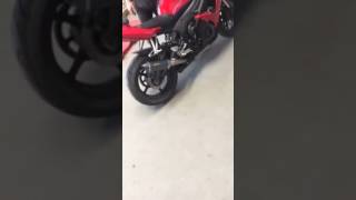 Yamaha R6 2005 Exhaust copy sound