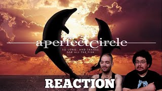 FIRST TIME listening to A PERFECT CIRCLE - SO LONG, AND THANK YOU FOR ALL THE FISH