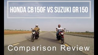 2019  Suzuki GR150 vs Honda CB150F Comprehensive Review Horsepower