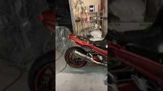 2008 zx14 First time running in 2 years