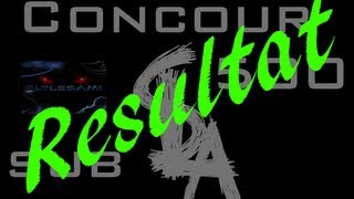 Resultat du concours 500 abonne !