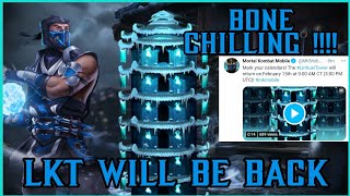 Lin Kuei Tower Coming Back To Mk Mobile Bone Chilling!!!!!!