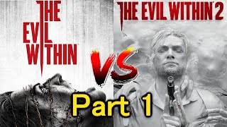 Evil Within 1 vs Evil Within 2 comparison differences supercut - Part 1