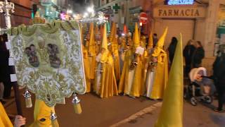 Banda Cabecera Santa Cena "El Renacer" | Semana Santa Linares 2018 @AngelRescatero