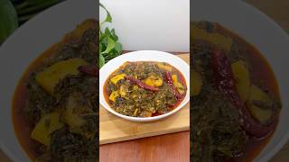 #ytshorts Aloo palak Masala Recipe | आलू पालक मसाला रेसिपी | how to make aloo palak