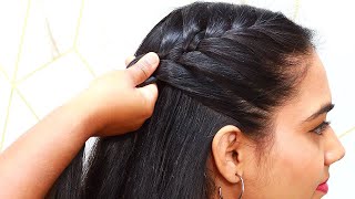 gorgeous bridal hairstyle in 5 minute || juda hairstyle || simple hairstyle || hairstyles for girls