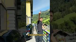 SWITZERLAND’s Train and waterfall #swizerland #faizvlogs18 #travel #youtubeshorts #faizvlogs18#love