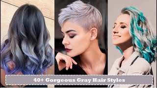 40 Gorgeous Gray Hair Styles That Will Make You Love Your Silver Locks