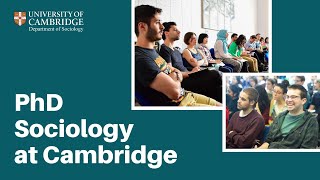 PhD Sociology at Cambridge - Prof Maria Iacovou